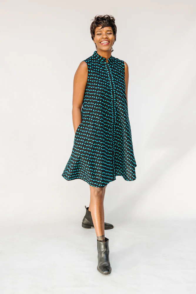 Over the Moon Sleeveless Dress - Image 6
