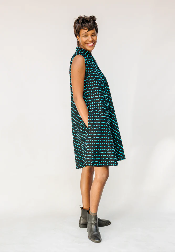Over the Moon Sleeveless Dress - Image 7