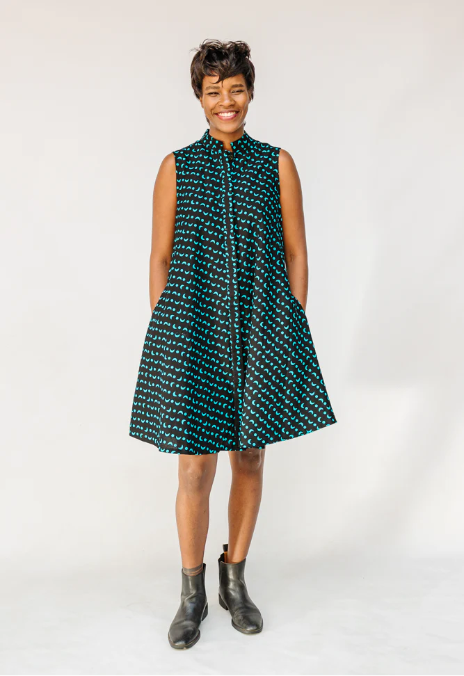 Over the Moon Sleeveless Dress - Image 8
