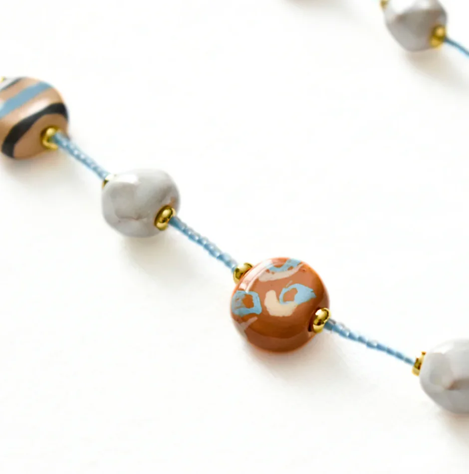 Kazuri Paris Chic Delicate Necklace 22" - Image 4