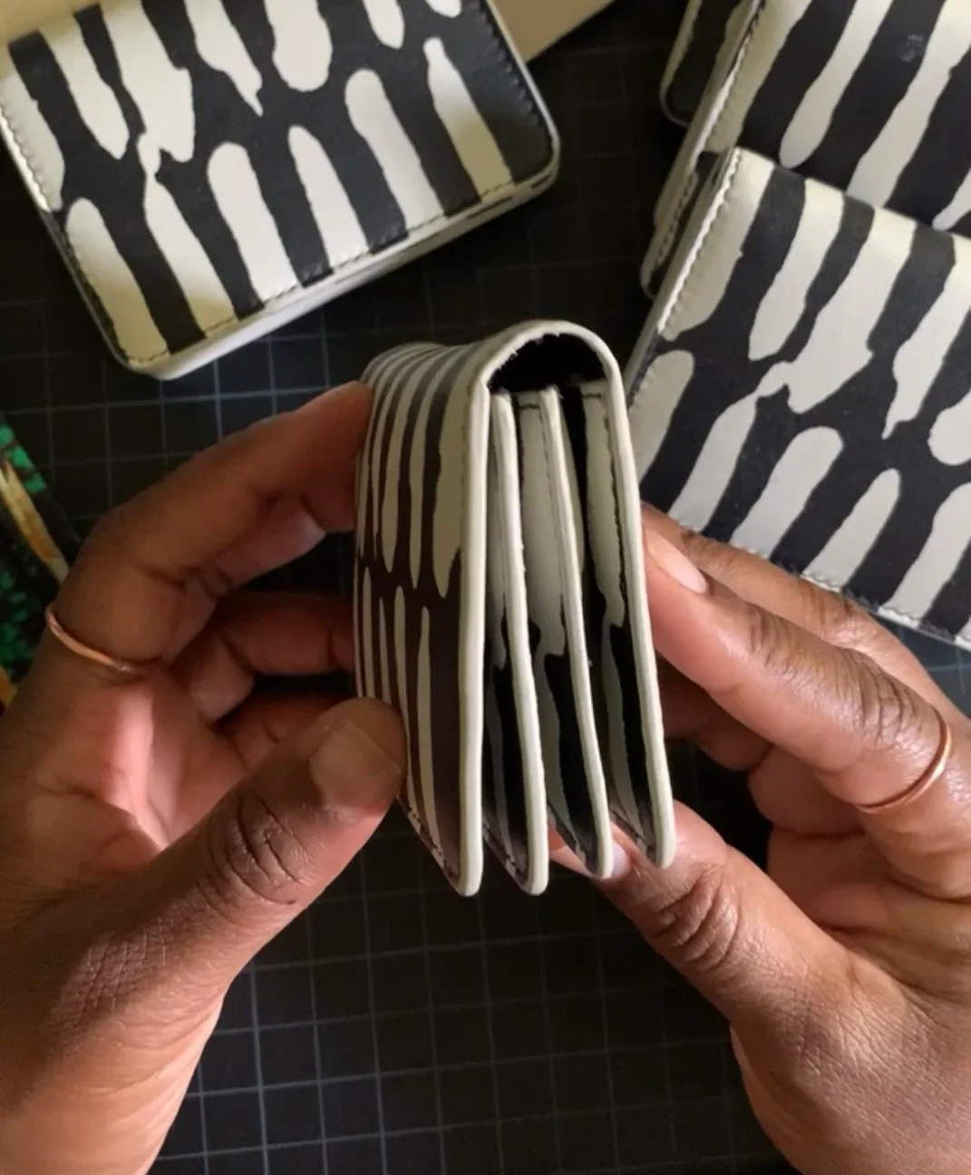 Printed Pattern People •Owó• Accordion Wallets - Image 6
