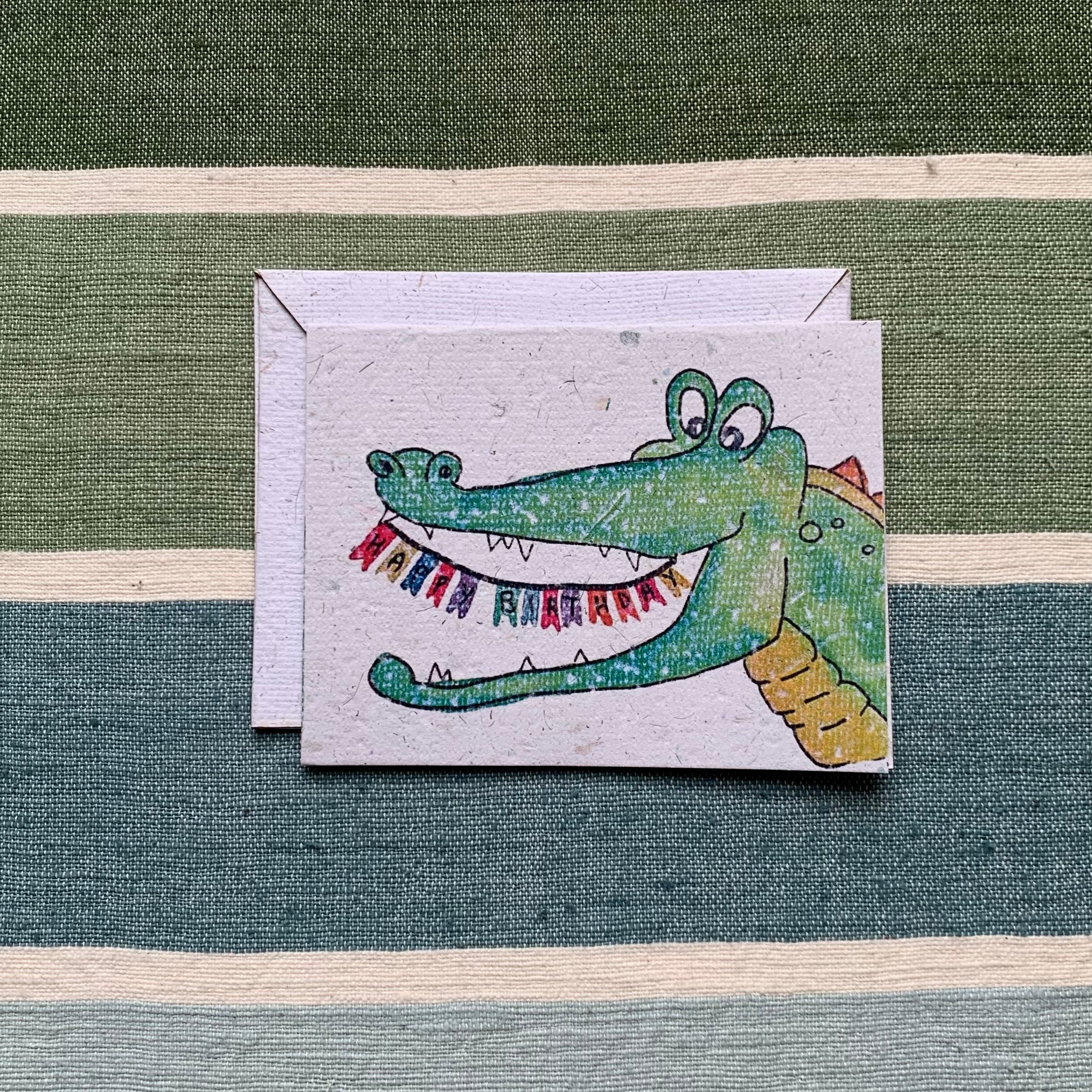 Recycled Newspaper Greeting Cards by Provisions - Image 3