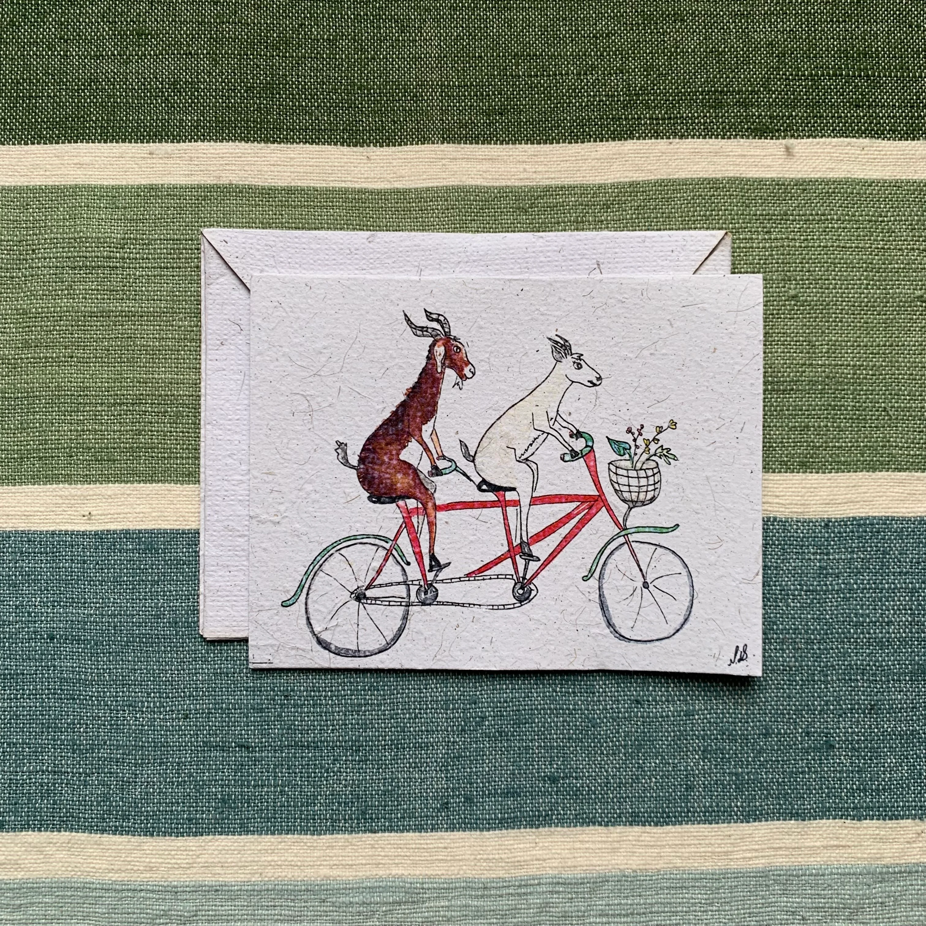 Recycled Newspaper Greeting Cards by Provisions - Image 4
