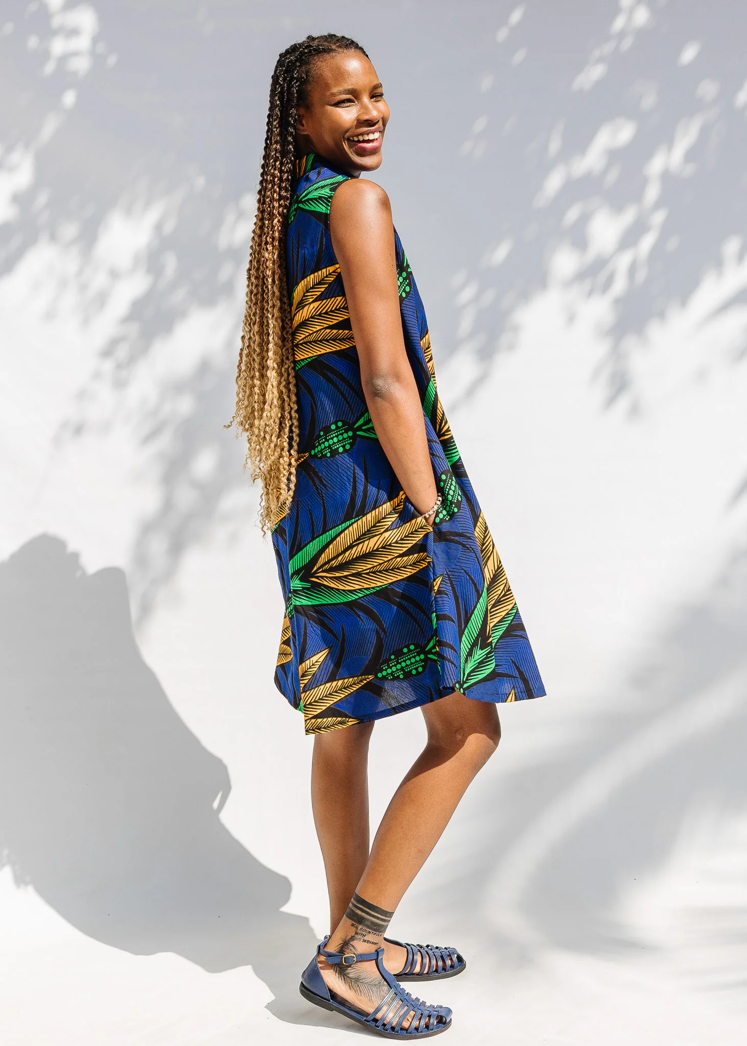 Rise Sleeveless Dress - Image 4