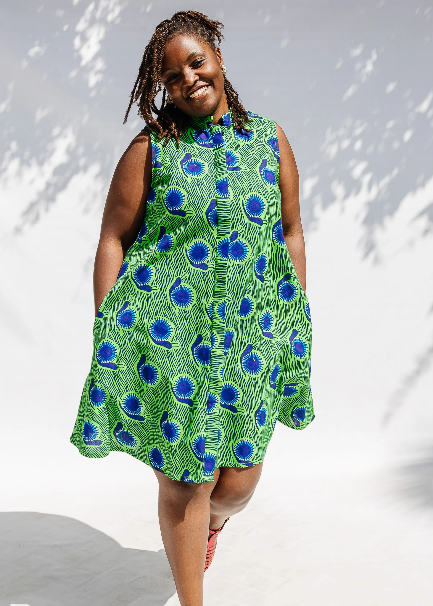 Snailed It Sleeveless Dress - Image 4