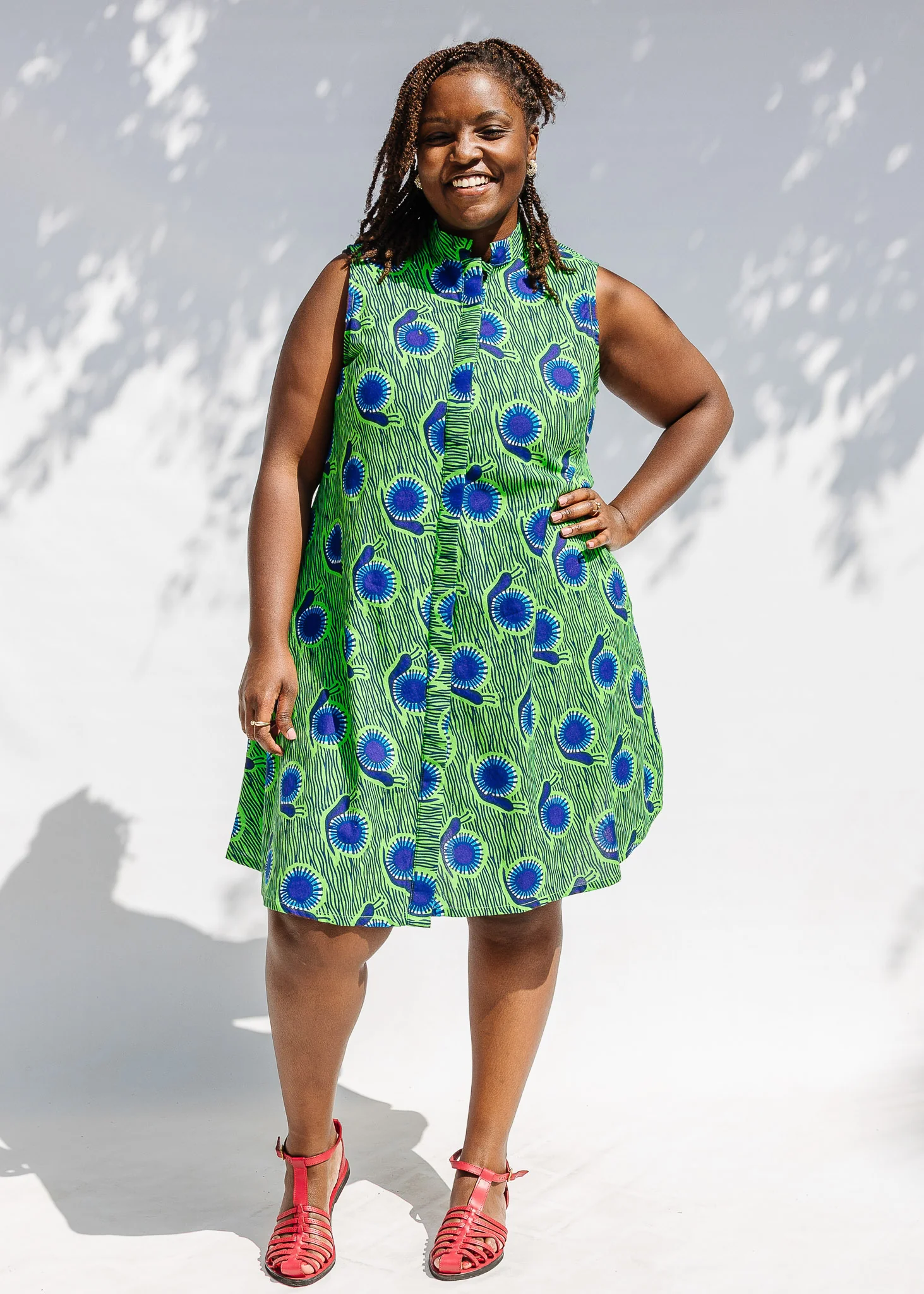 Snailed It Sleeveless Dress - Image 5