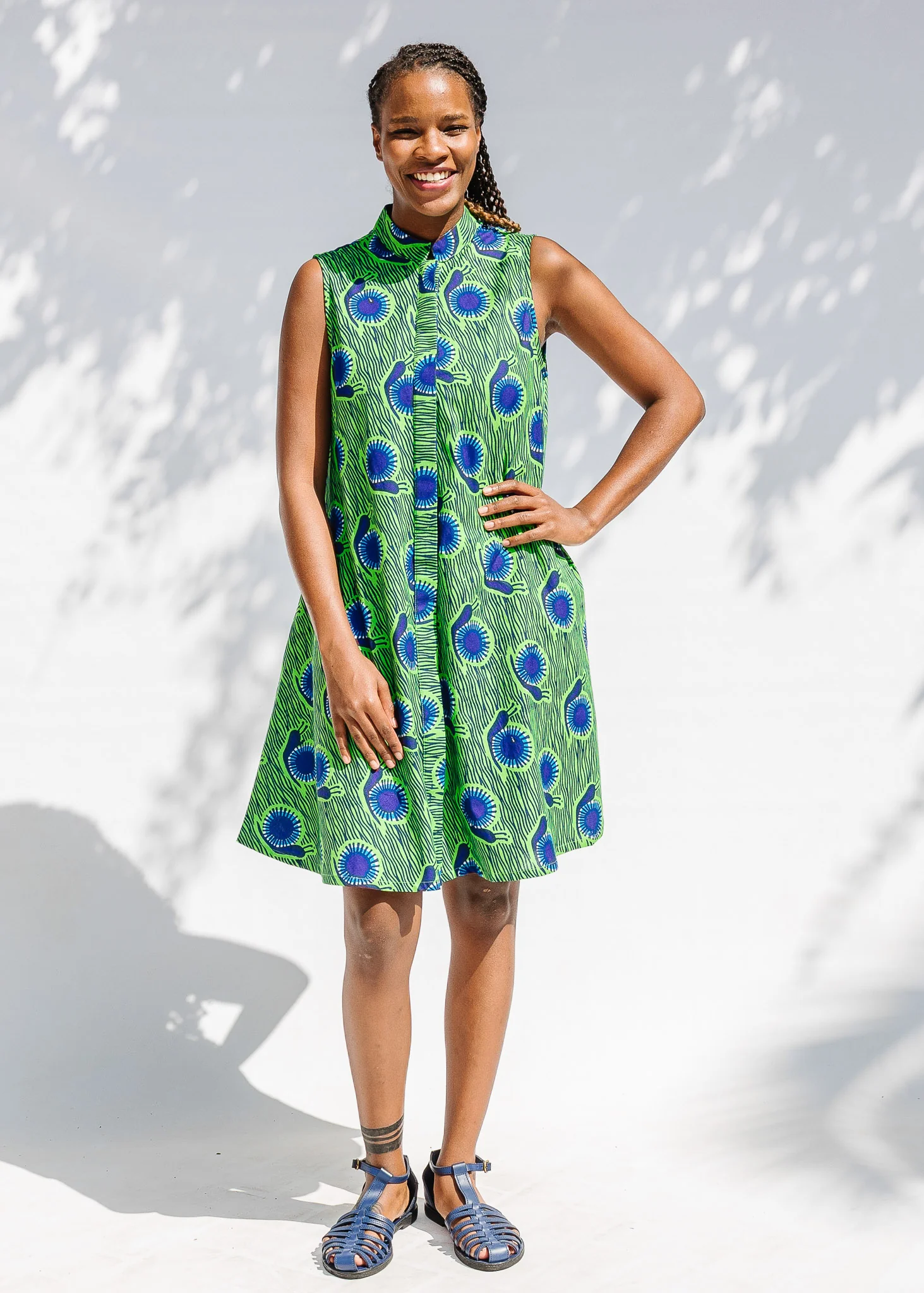 Snailed It Sleeveless Dress - Image 6