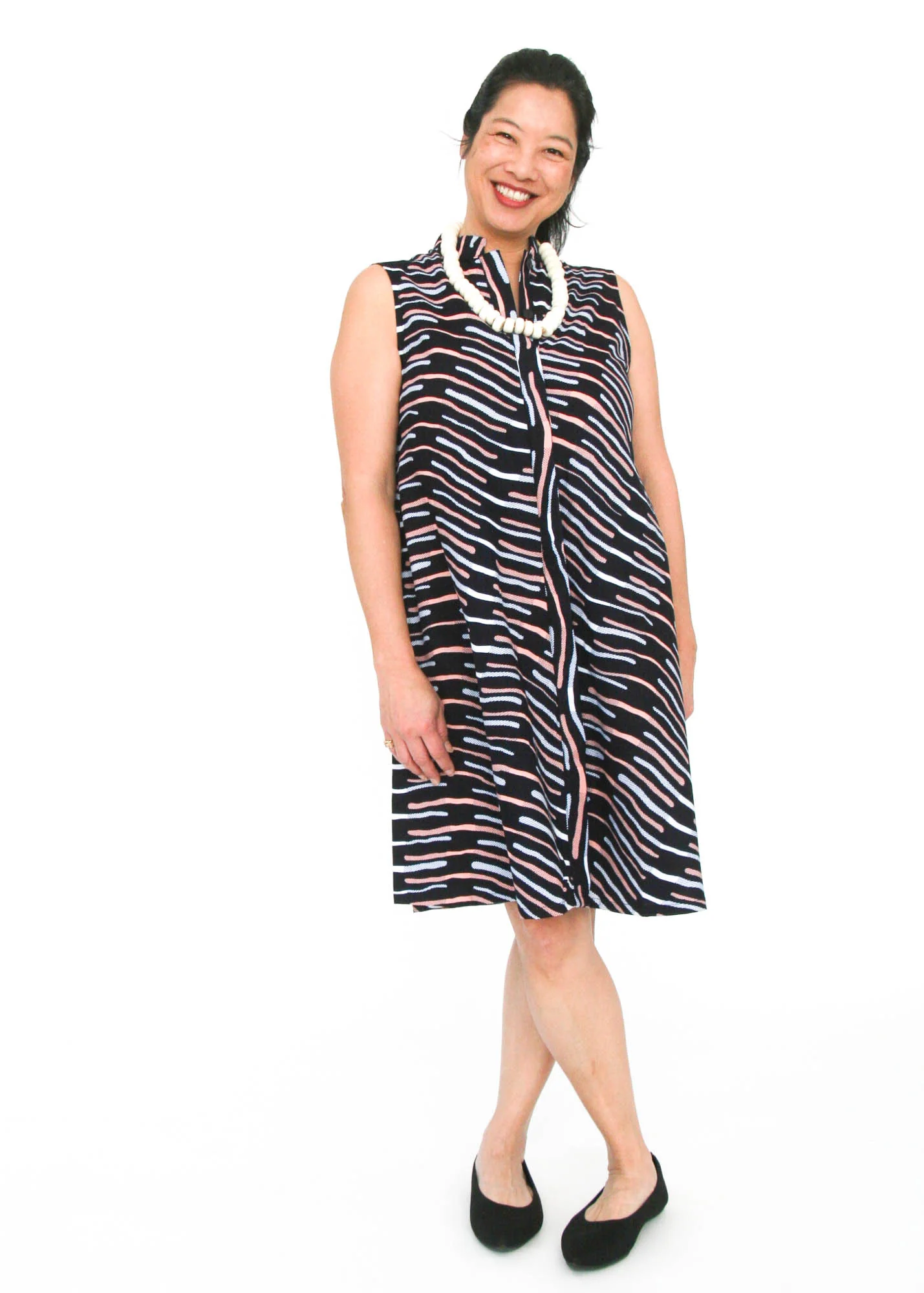 Swoosh Sleeveless Dress - Image 5