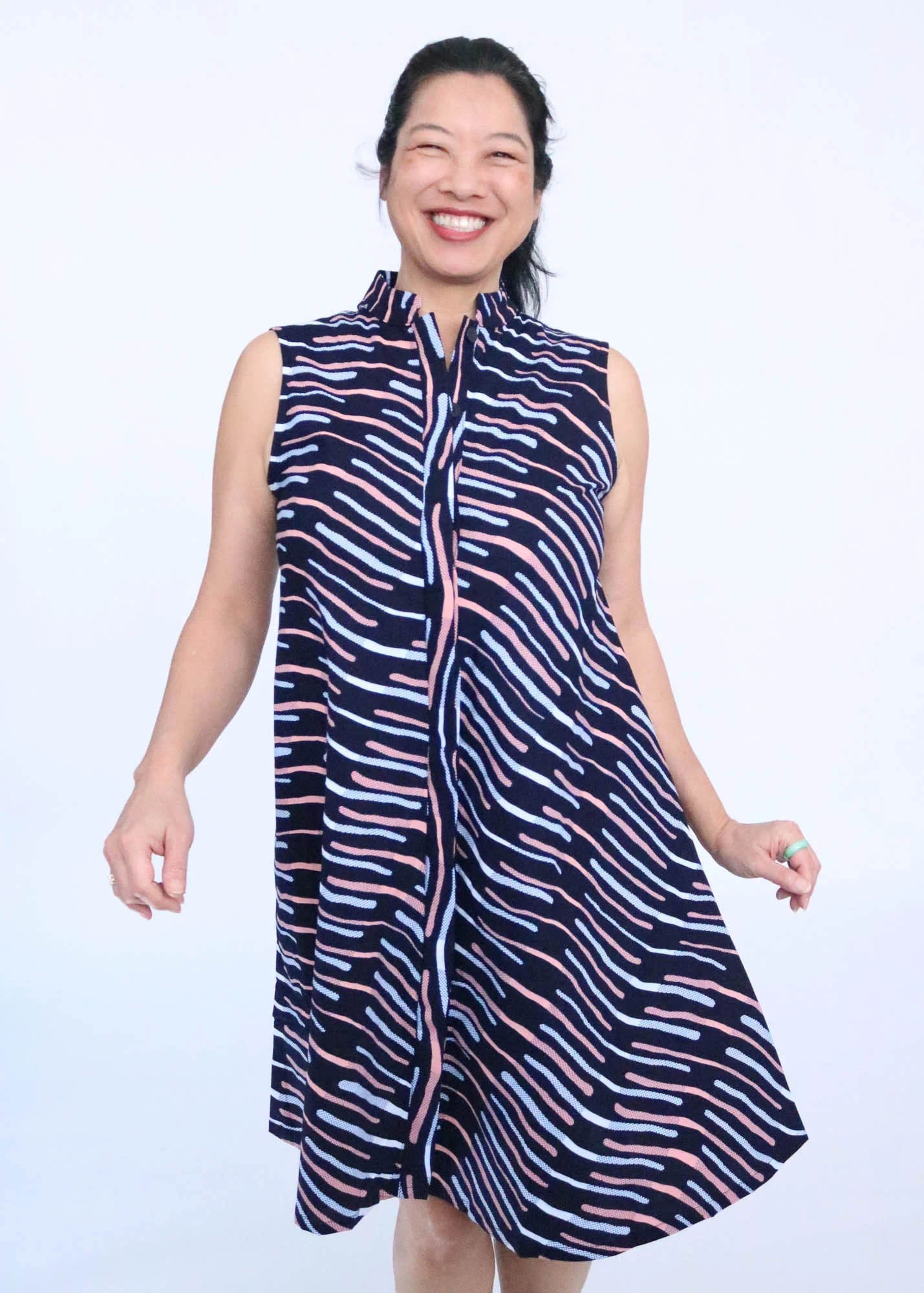 Swoosh Sleeveless Dress - Image 6