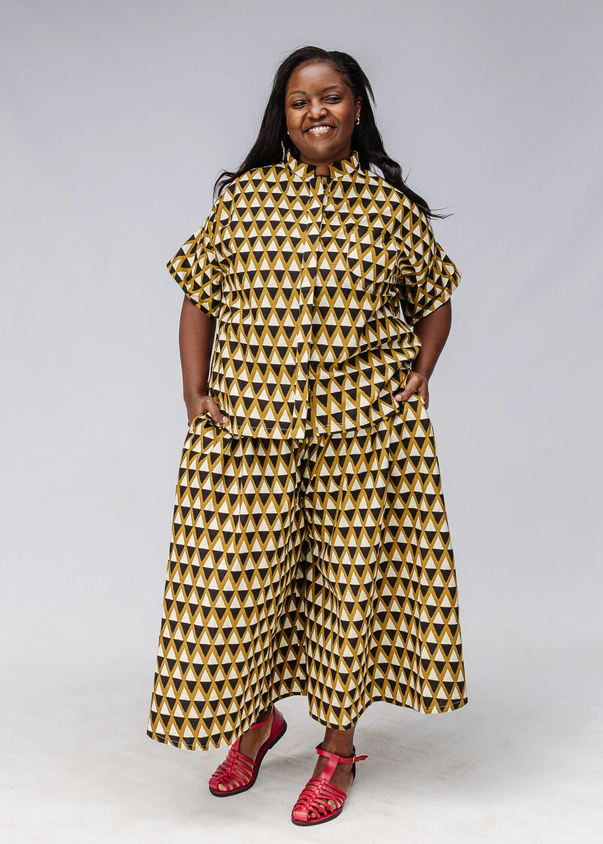 Triangulate Short Sleeved Shirt - Image 6